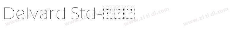 Delvard Std字体转换 Delvard Std字体转换